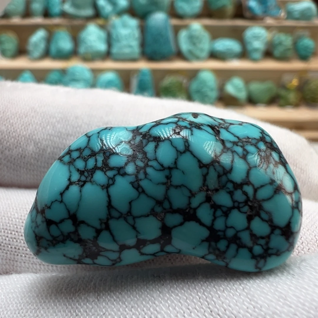 绿松石未镶嵌配饰19.4*30.3