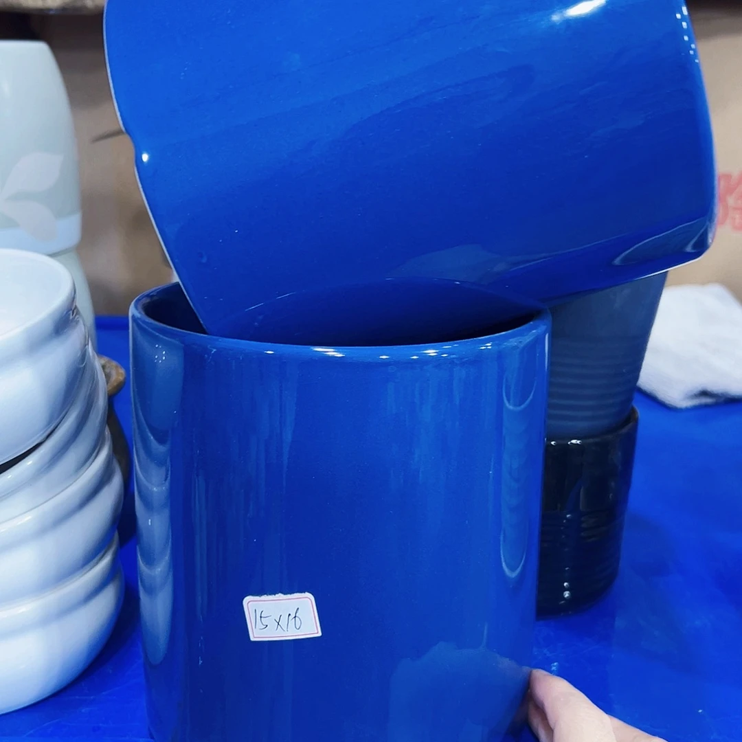 外贸尾单陶瓷花盆凑单10米包邮