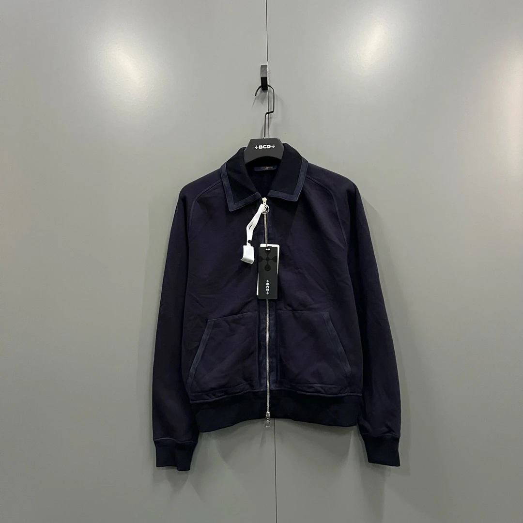 【PL】Louis Vuitton lv 藏青色翻领拉链夹克 S码 M码*5/95新/12800
