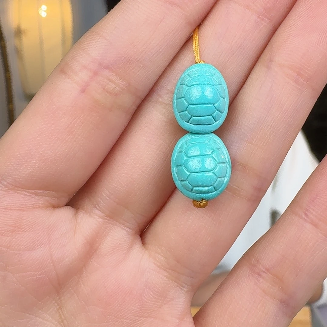 绿松石未镶嵌挂件