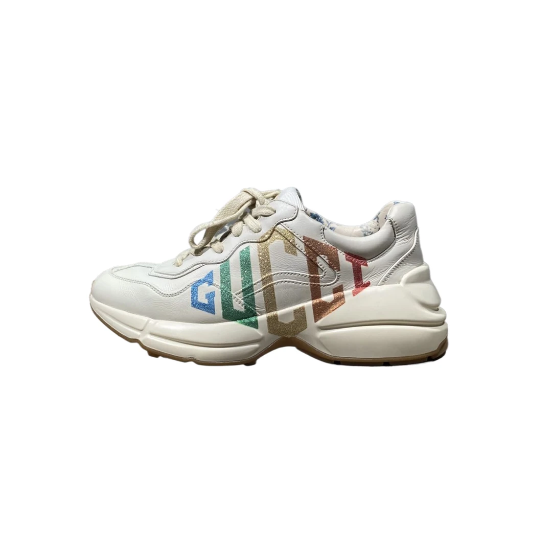 95新 GUCCI/古驰 36.5码  炫彩老爹鞋  re9108