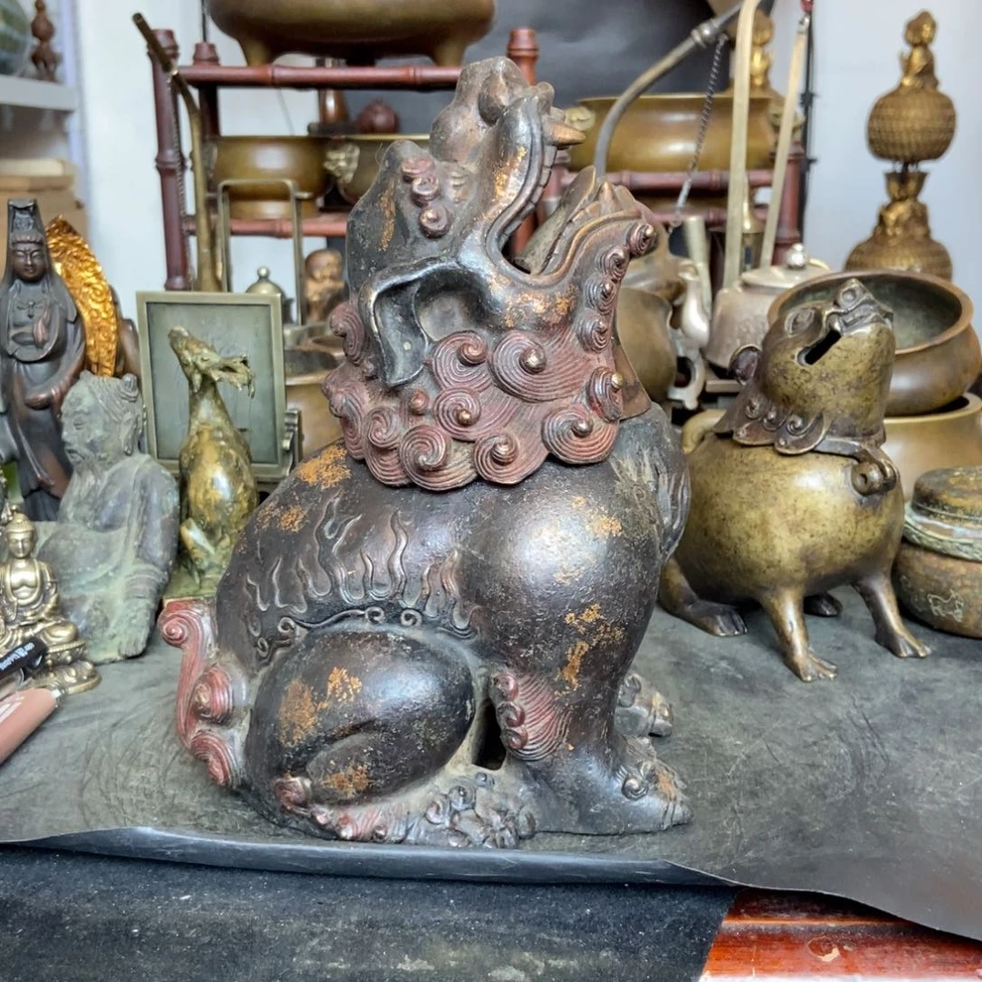铜器工艺品摆件香炉摆件