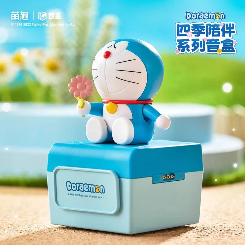 MPETCH哆啦a梦音乐盲盒四季陪伴系列潮玩手办摆件网红女孩玩具