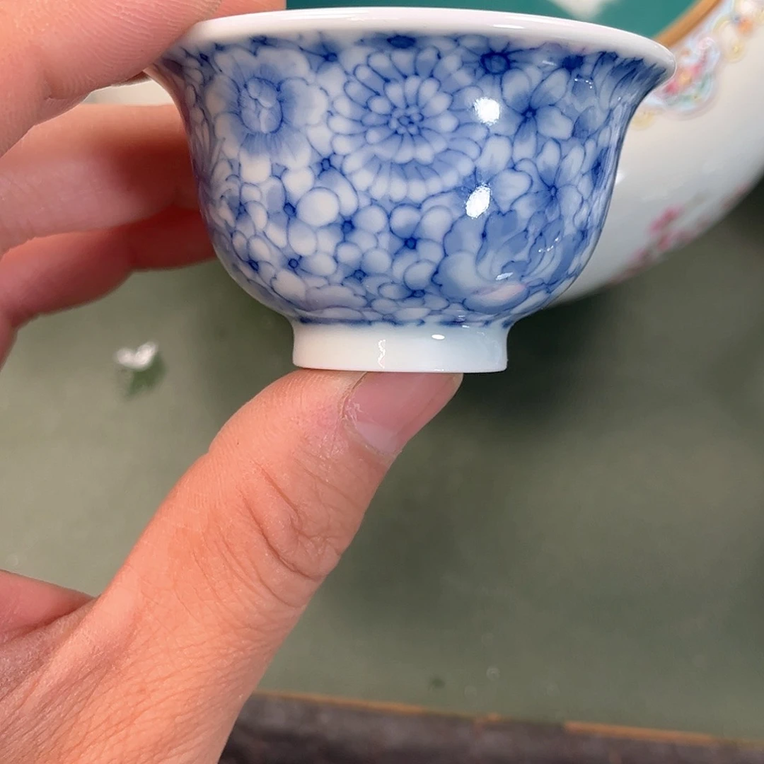 杯青花瓷器青花瓷器