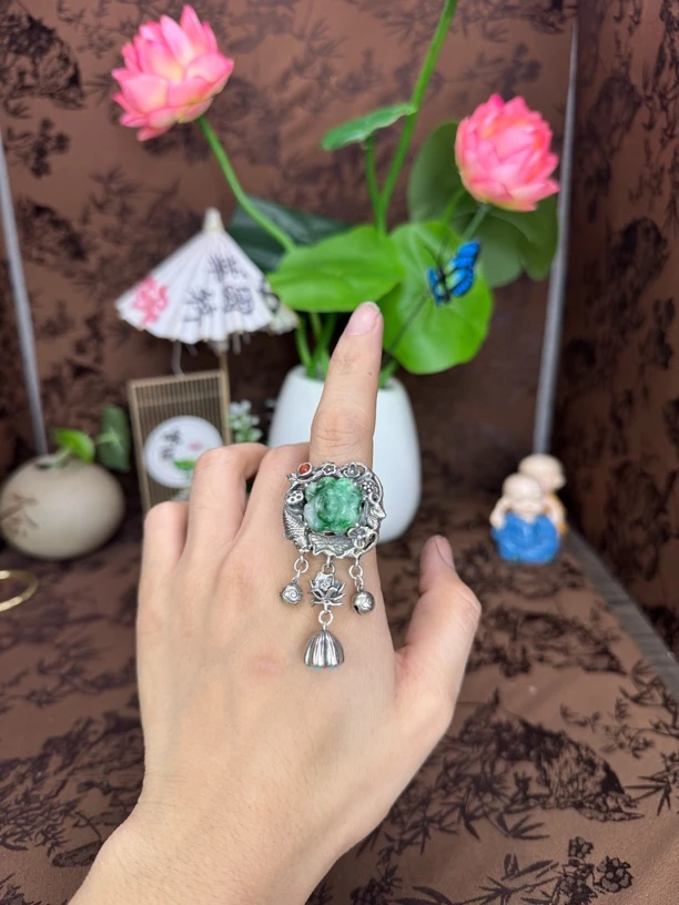 925银戒指 小郑家纯银戒指