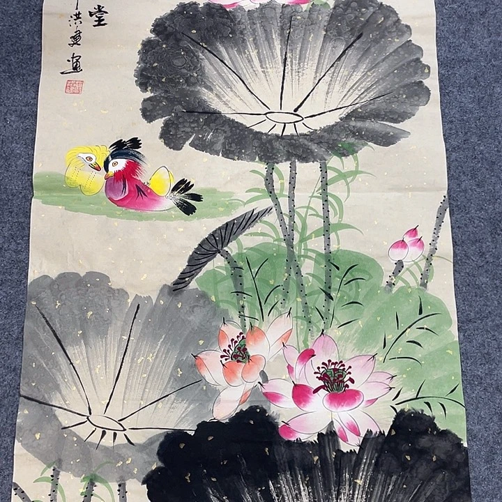 国画今天早上国画作品欣赏