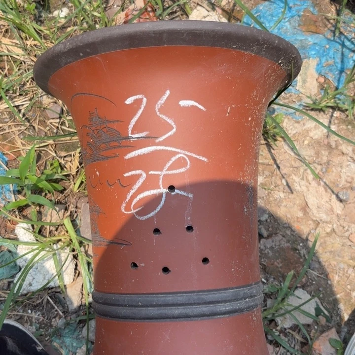 紫砂花盆紫砂的味道很