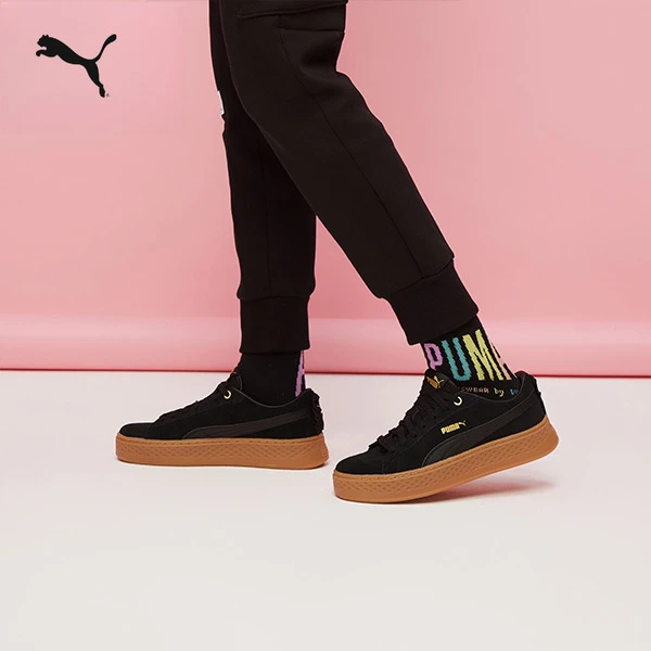 PUMA彪马官方 女子春季厚底鞋低帮休闲鞋 SMASH PLATFORM 366928