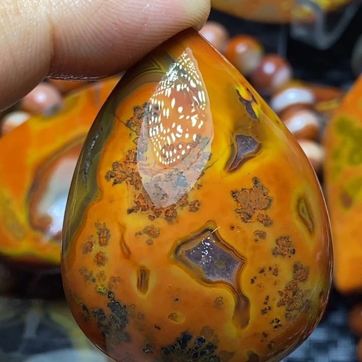 玛瑙/玉髓颈饰未镶嵌用****3