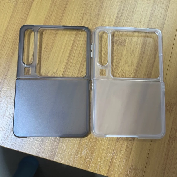 适用于华为Pura X手机壳purax保护套透黑透明折叠超薄磨砂壳