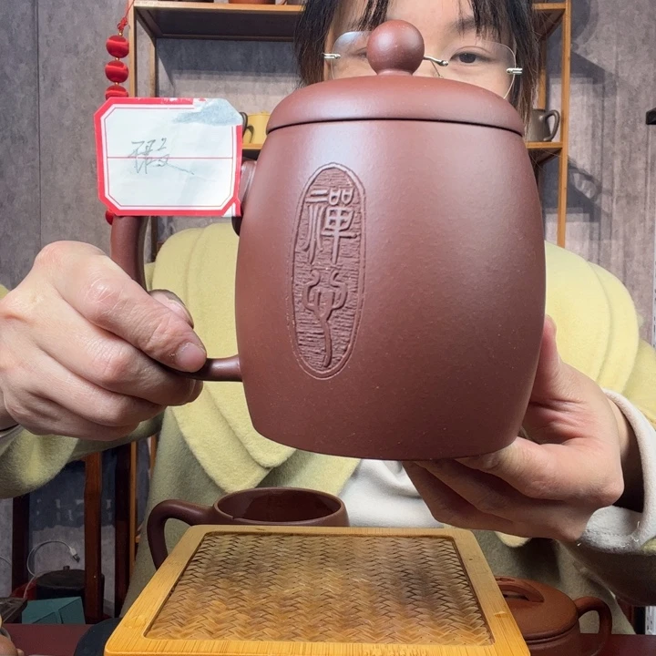 茶杯紫砂原矿紫砂杯