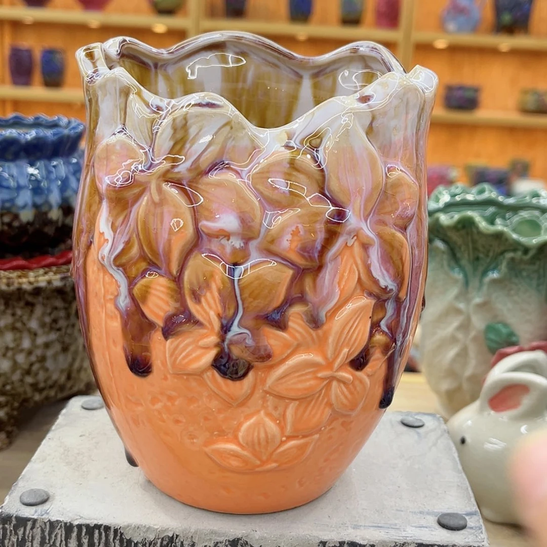 【闪购商品】陶瓷花盆