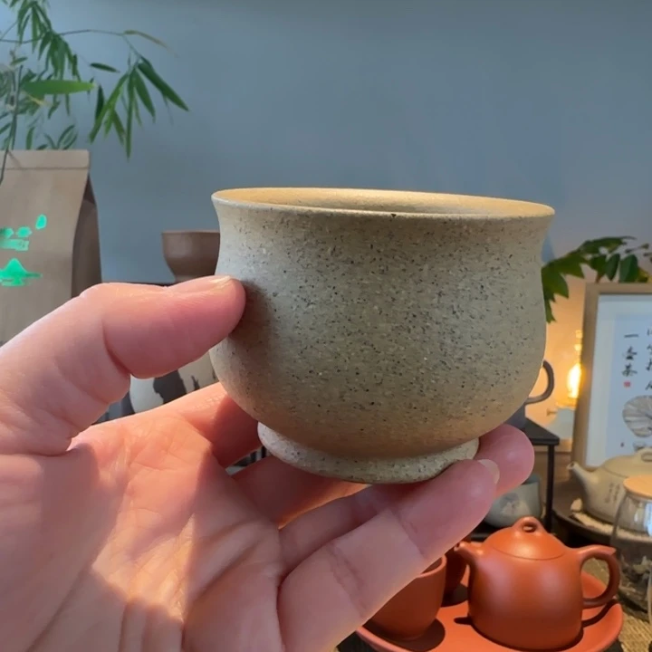 紫砂茶叶罐原矿主人杯