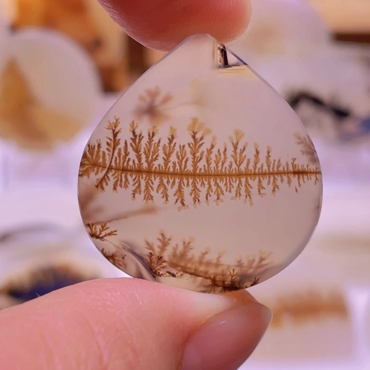 玛瑙/玉髓未镶嵌吊坠(不含链)