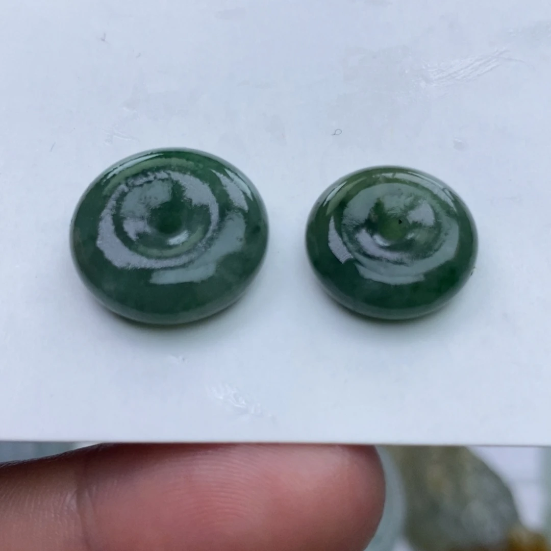 定制翡翠未镶嵌平安扣