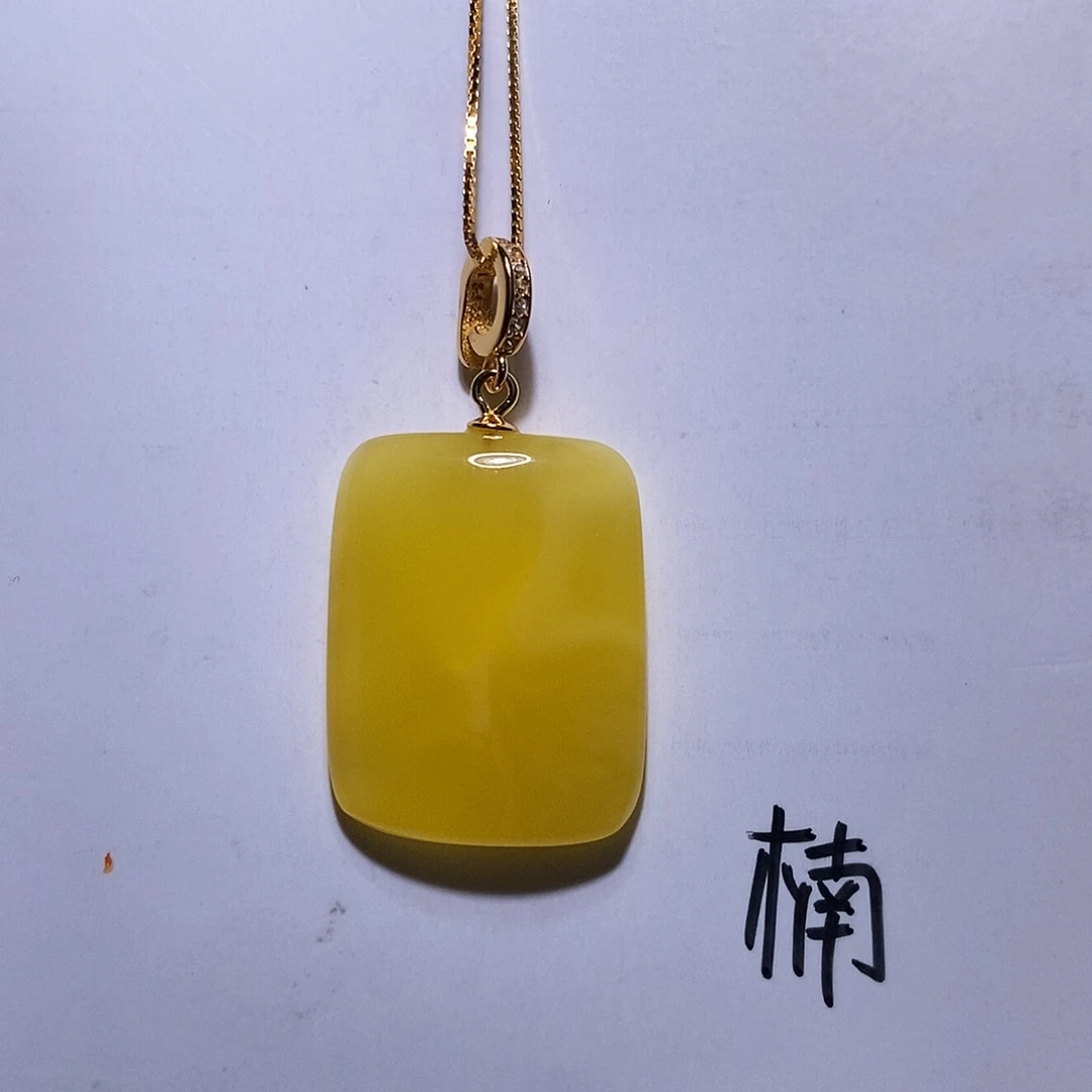 琥珀银S925镶嵌珠宝奇石