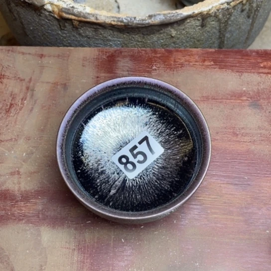 茶盏沐雨茶器柴烧主人杯