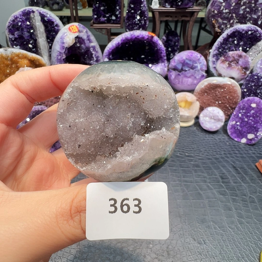 珠宝半成品未镶嵌紫晶