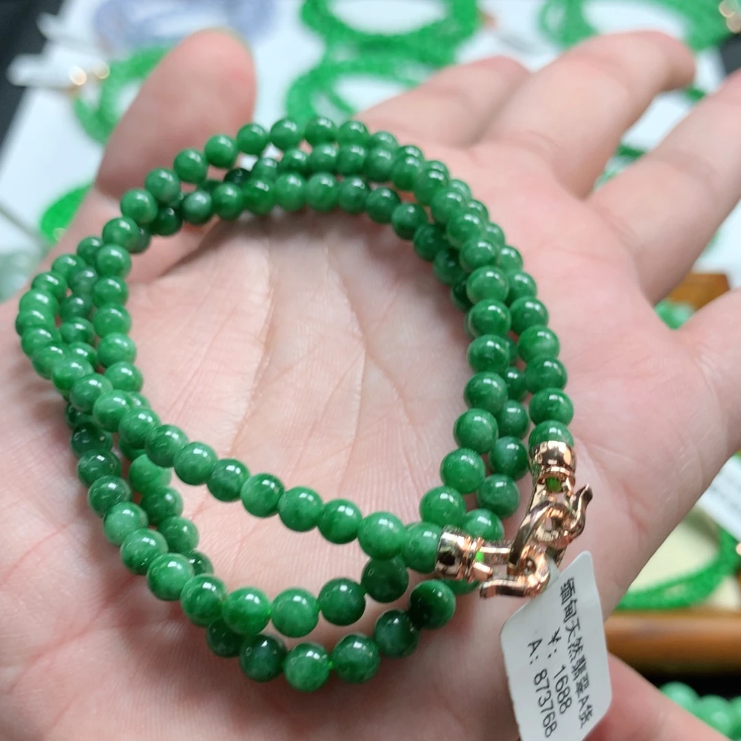 翡翠未镶嵌手链翡翠