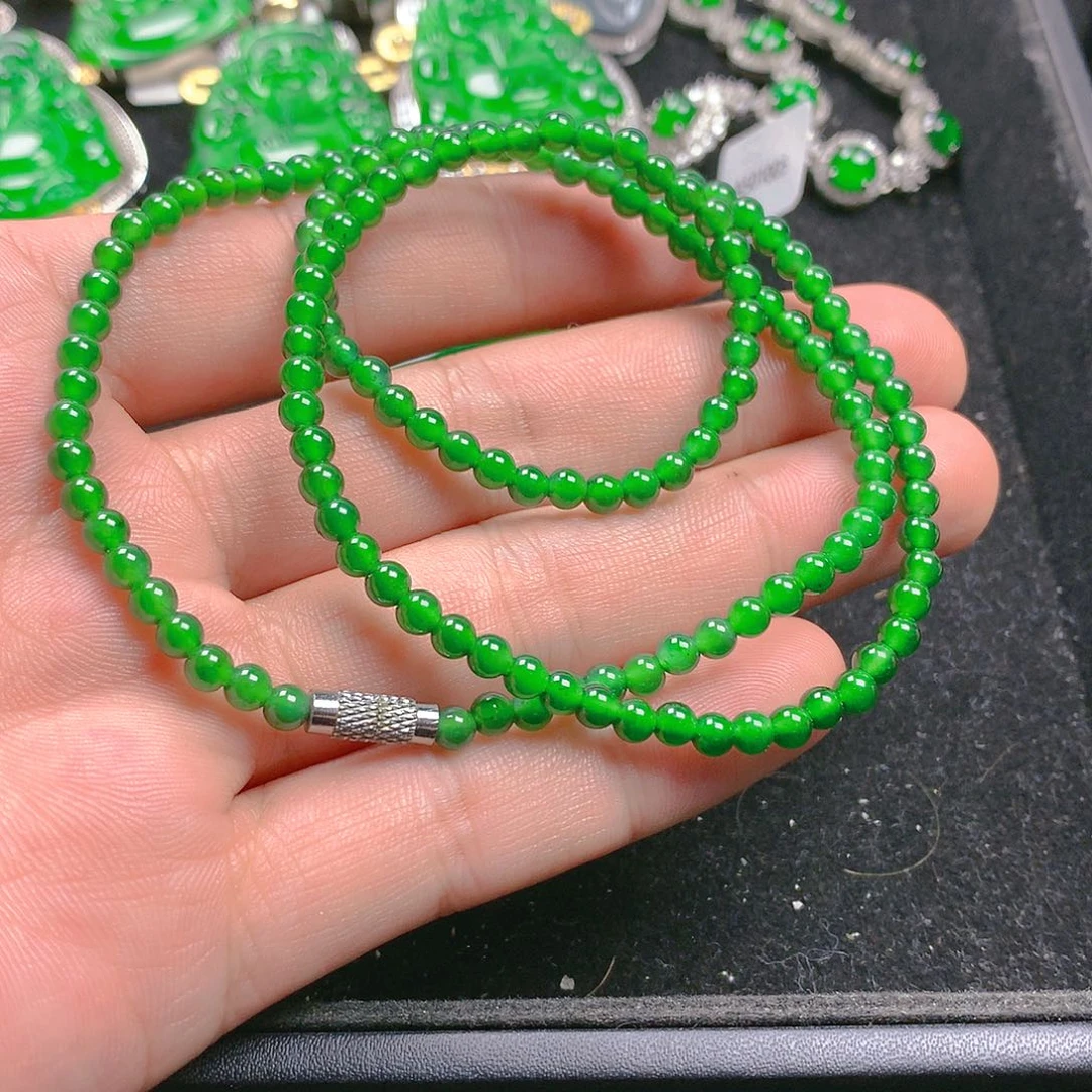 颈饰未镶嵌翡翠翡翠