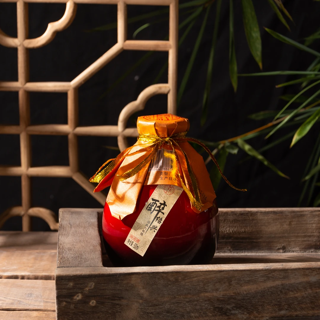 绍兴黄酒 女儿红醉绍兴六年陈500ml*1坛装半甜型糯米酒善酿酒