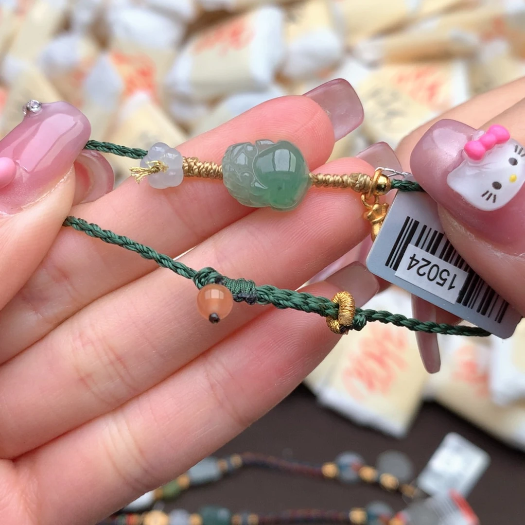 【闪购商品】翡翠手绳未镶嵌一