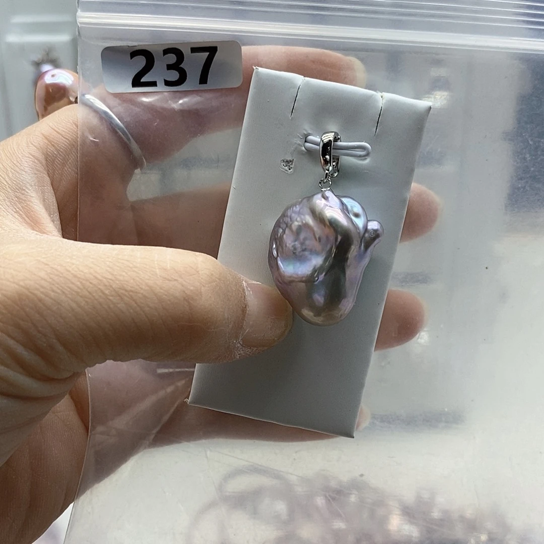 颈饰合金淡水珍珠