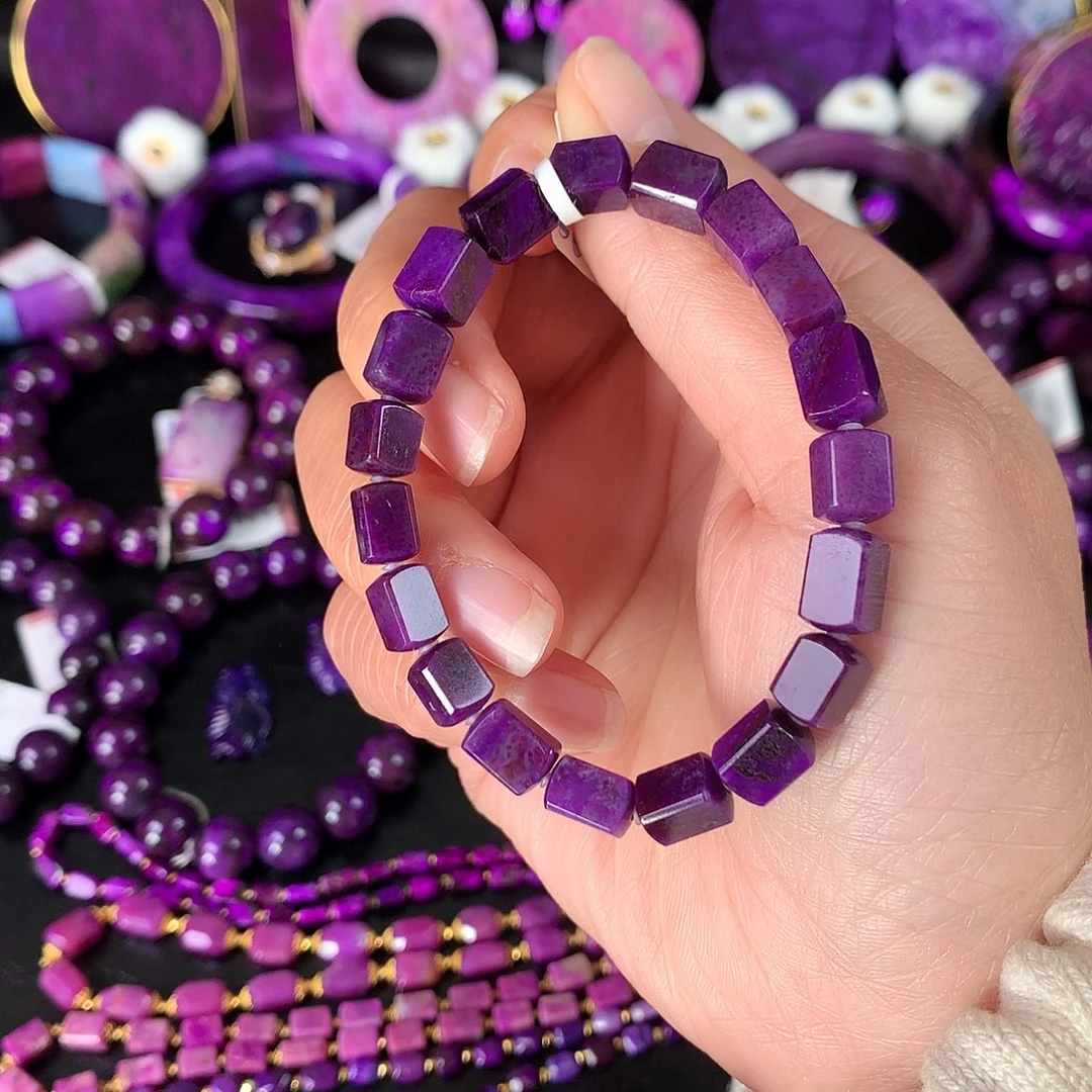 苏纪石（舒俱来）未镶嵌手串