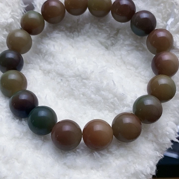 菩提根/象牙果手串敦煌圆珠菩提根手串