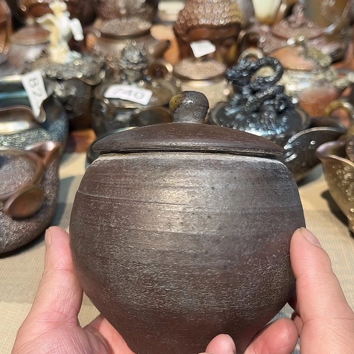 柴烧裸烧茶具福利846