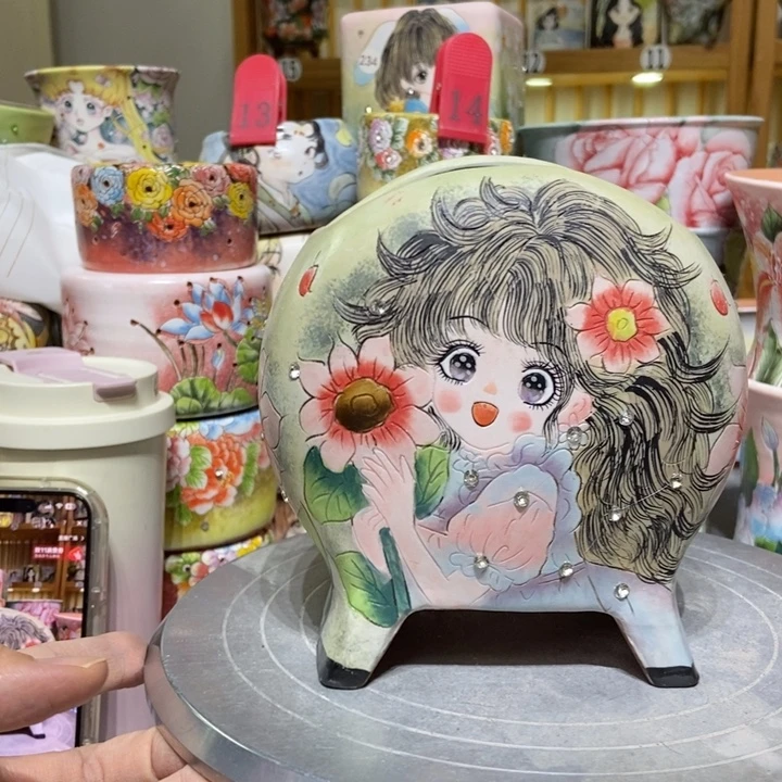 景德镇艺术手绘作品