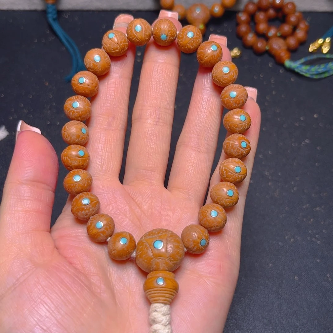 凤眼菩提吊坠11mm精品松丁手串