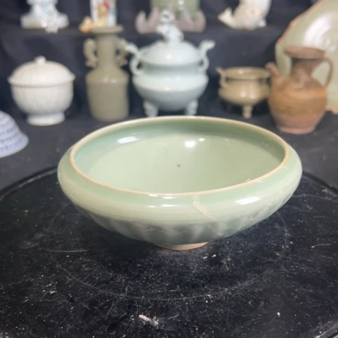 单纯釉的一个小盏