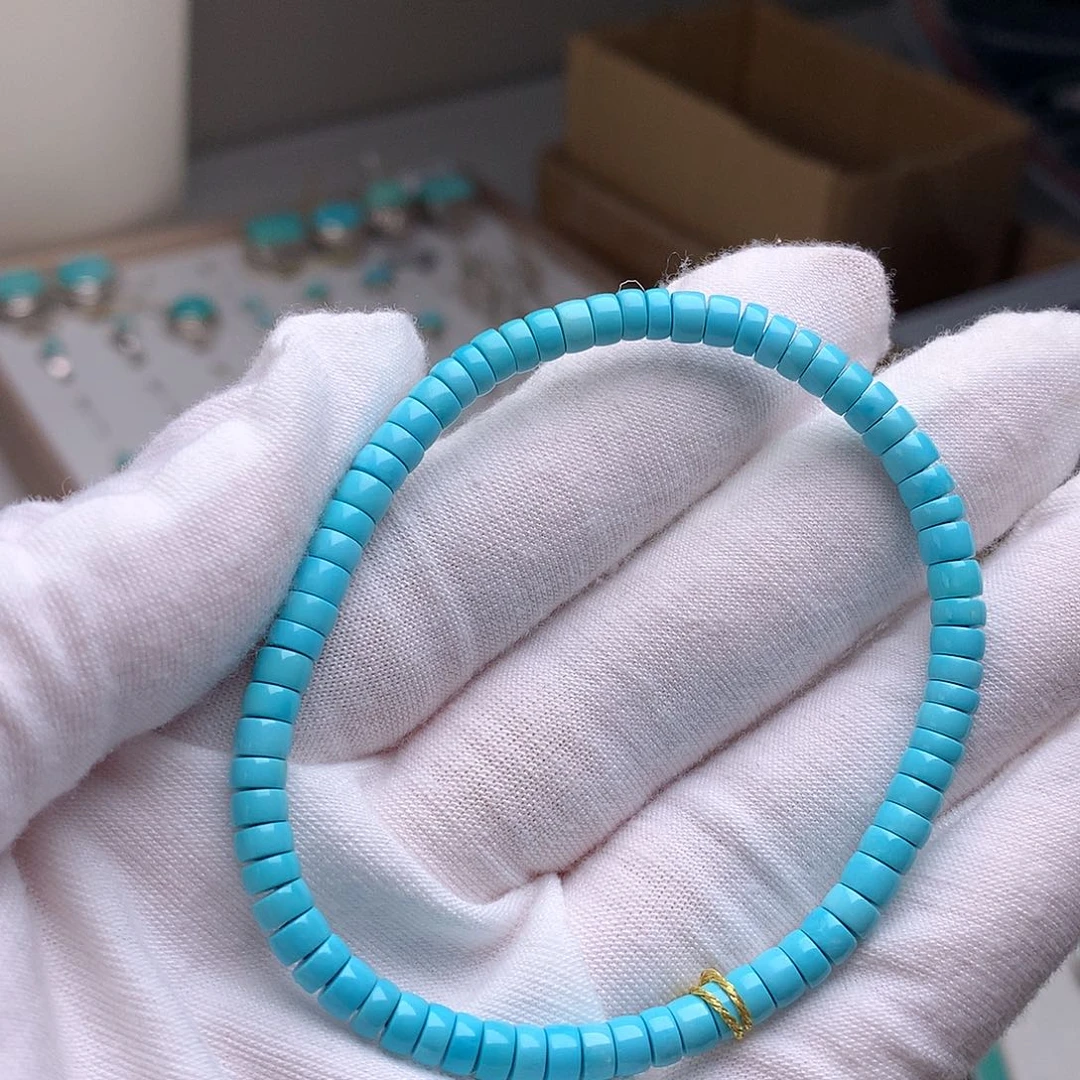 未镶嵌绿松石珠宝奇石