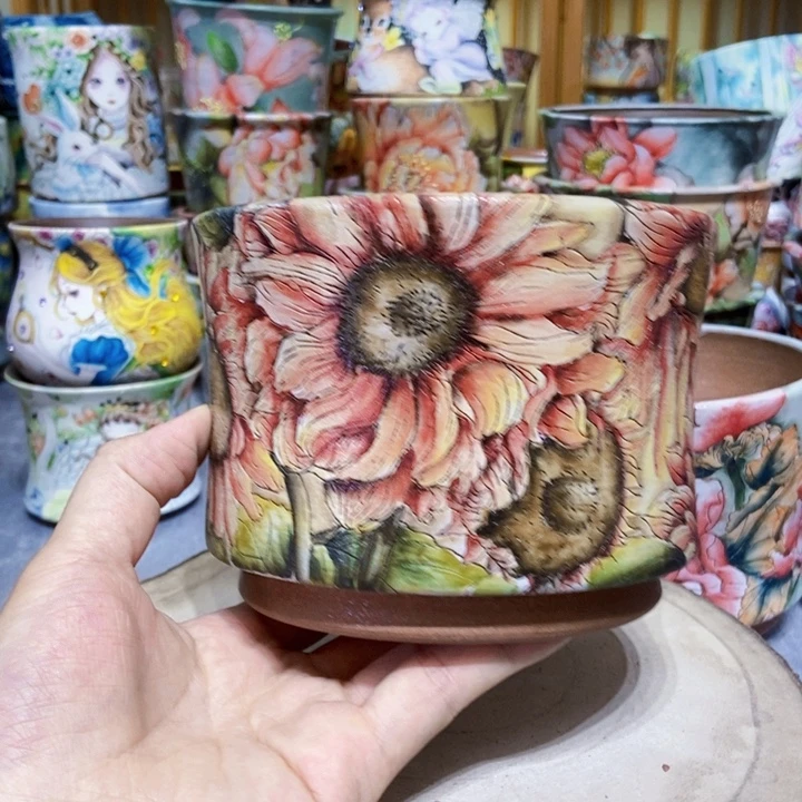 景德镇艺术手绘作品