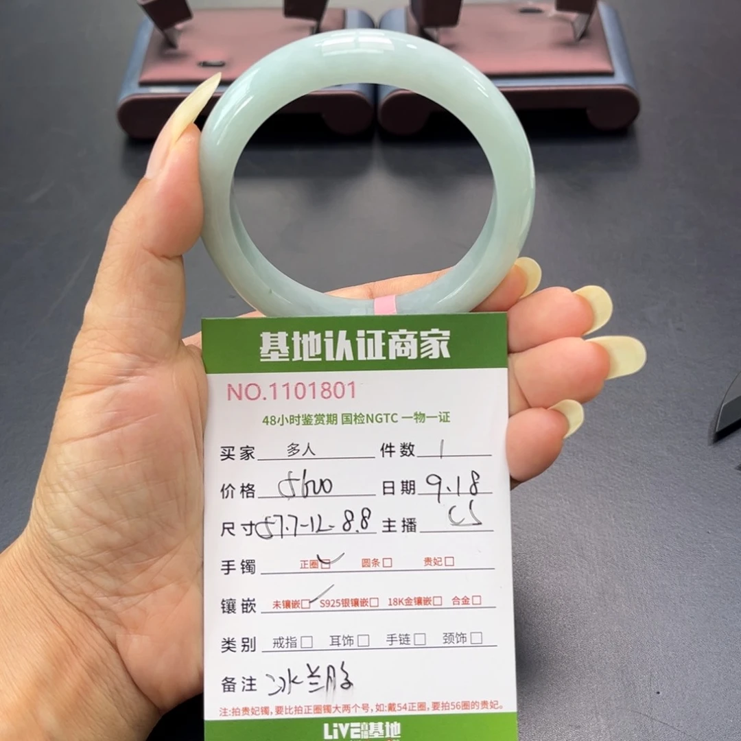 未镶嵌手镯翡翠多人
