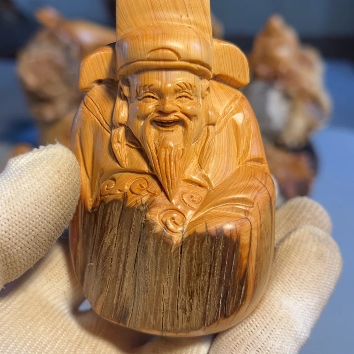 柏木（崖柏）根雕工艺摆件