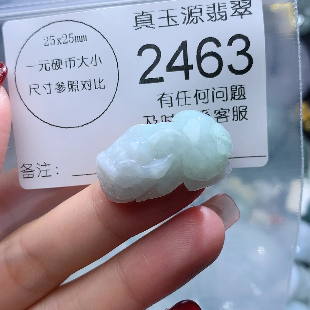翡翠颈饰未镶嵌2463。