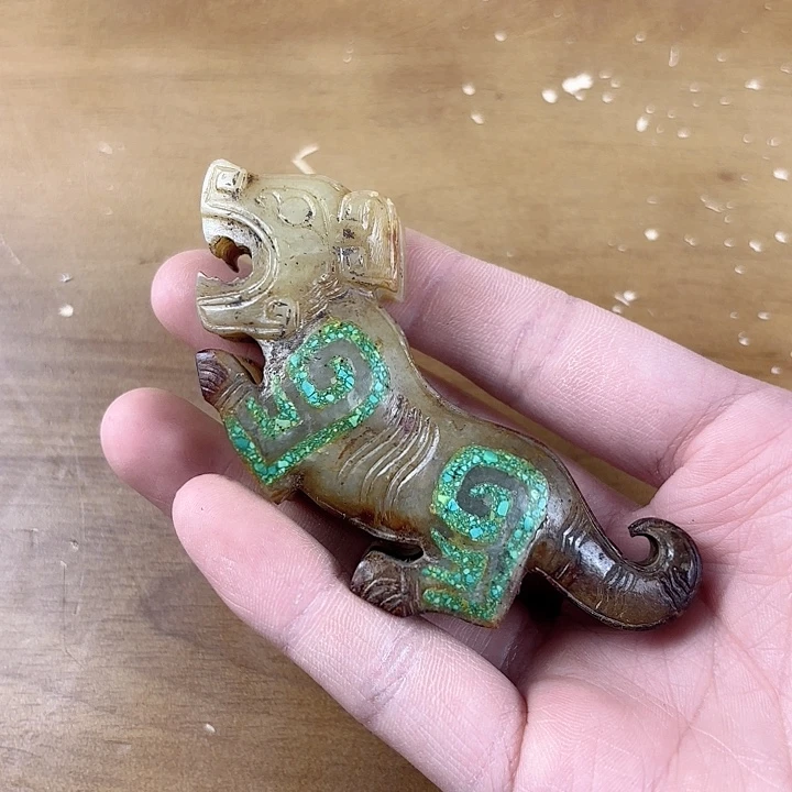 和田玉未镶嵌挂件共*