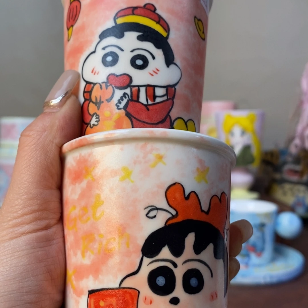 杯景德镇手绘主人杯