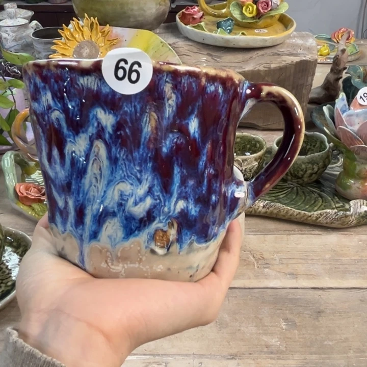 盘懿树日式手捏餐具茶具