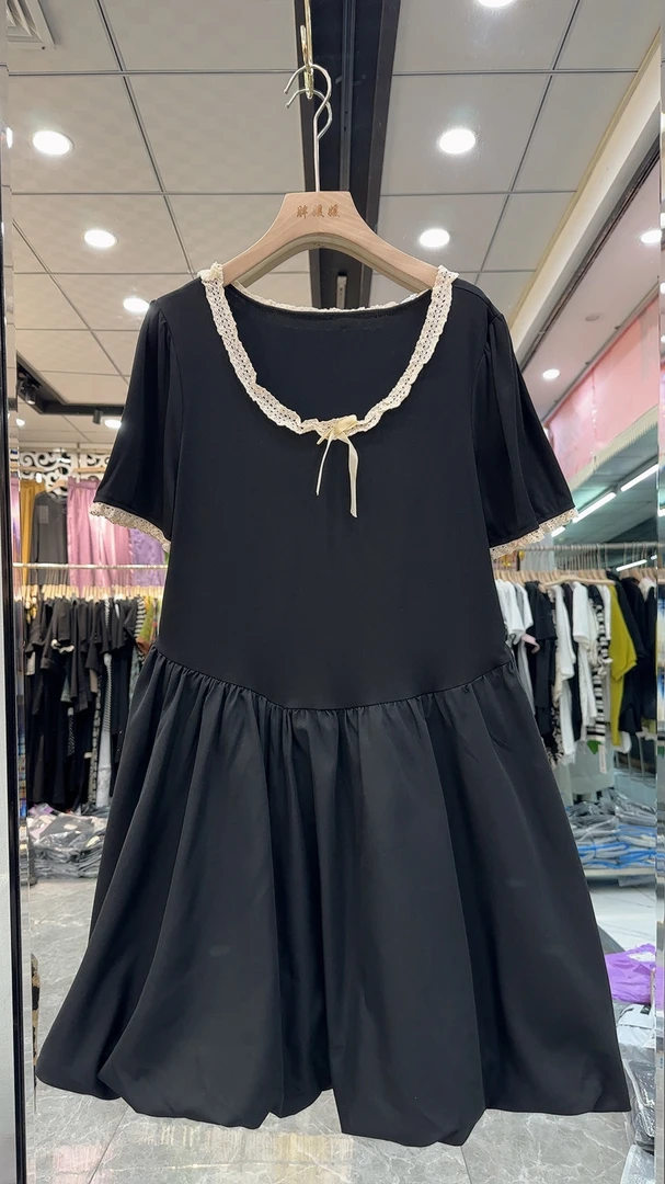 福利款花苞显瘦连衣裙