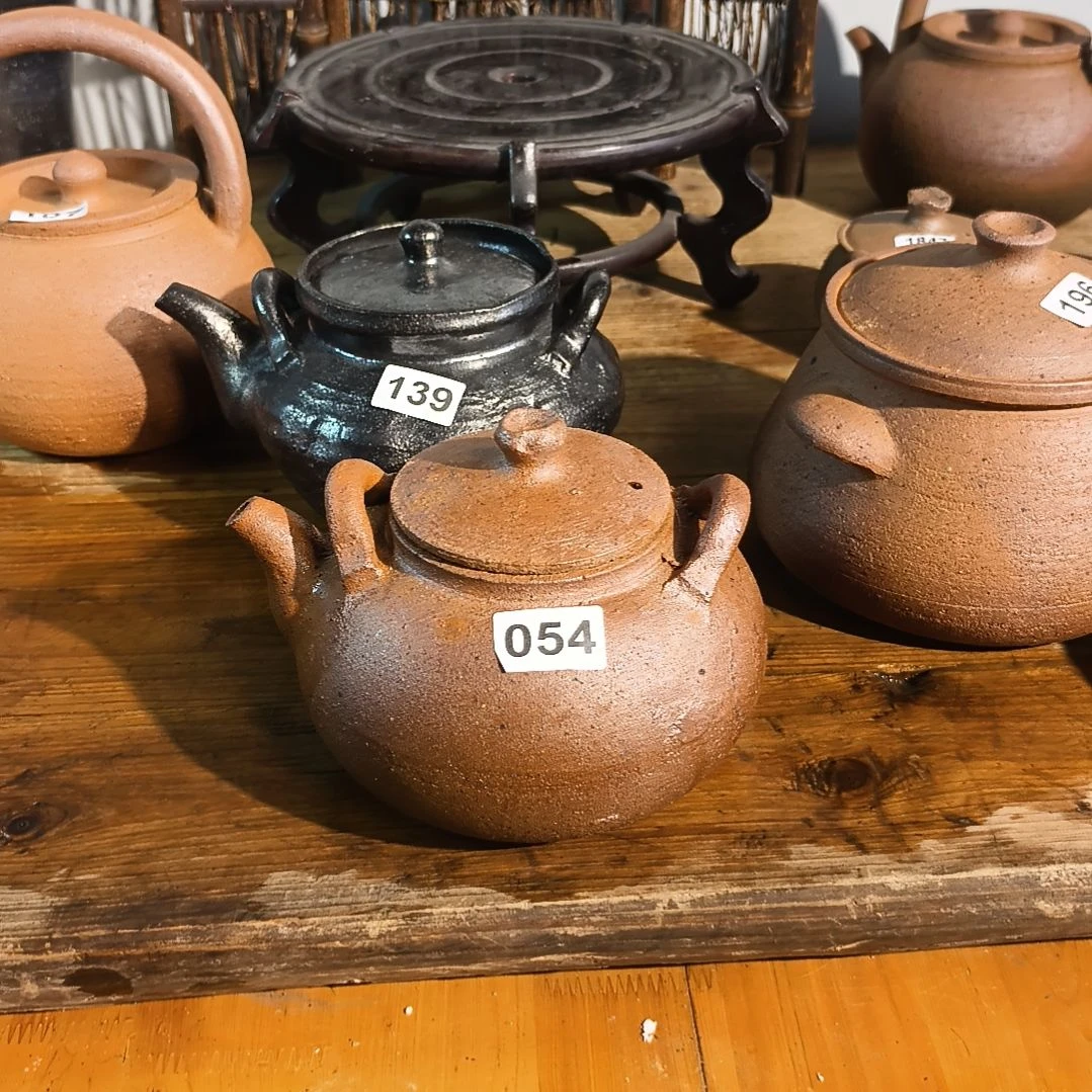 &***g泥塑荥经黑砂茶器鑫山烧