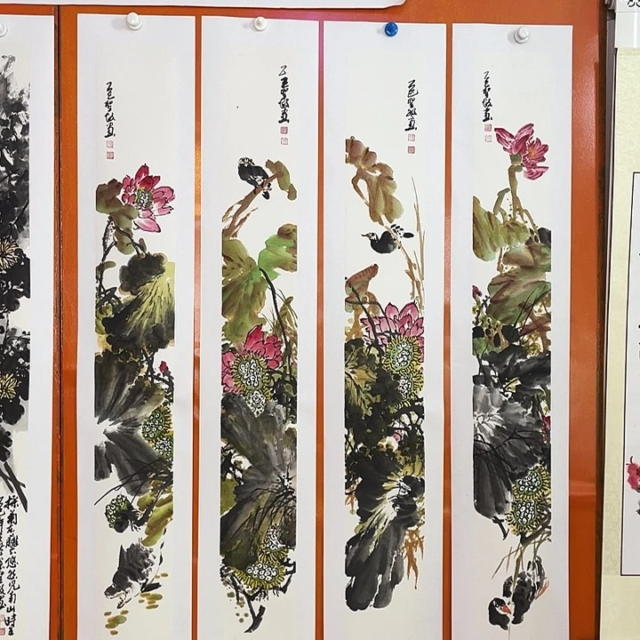 国画张圣敏先生纯手绘作品