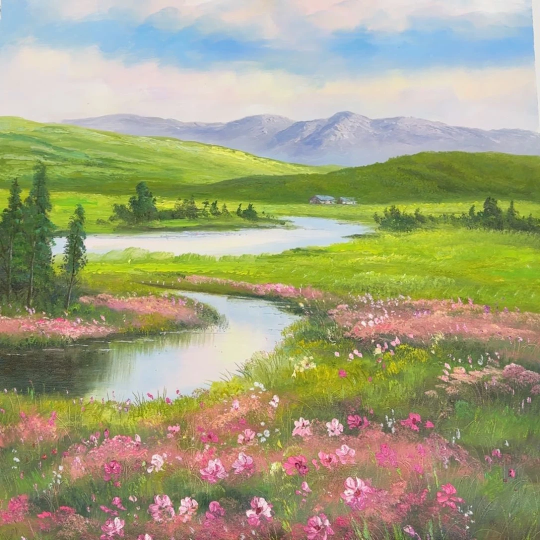 油画优惠活动开始了。好