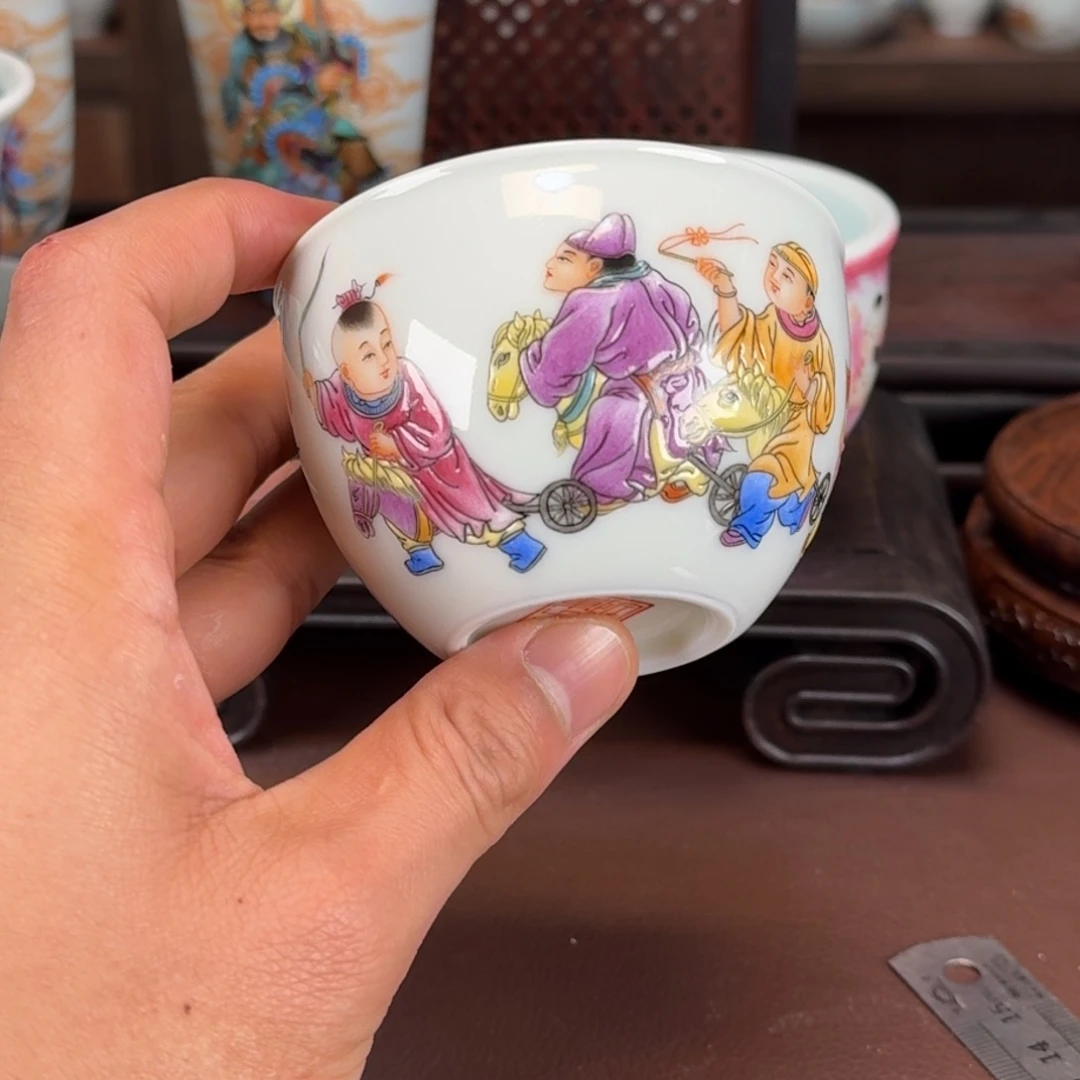 杯景德镇陶瓷艺术家作品欣赏