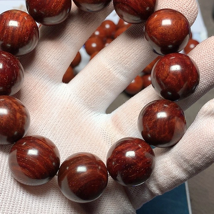 手串/手链小叶紫檀东****东20 12 颗 水波