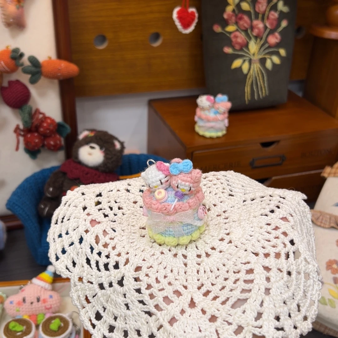 塑料钩织刺绣手工包包玩偶居家用品