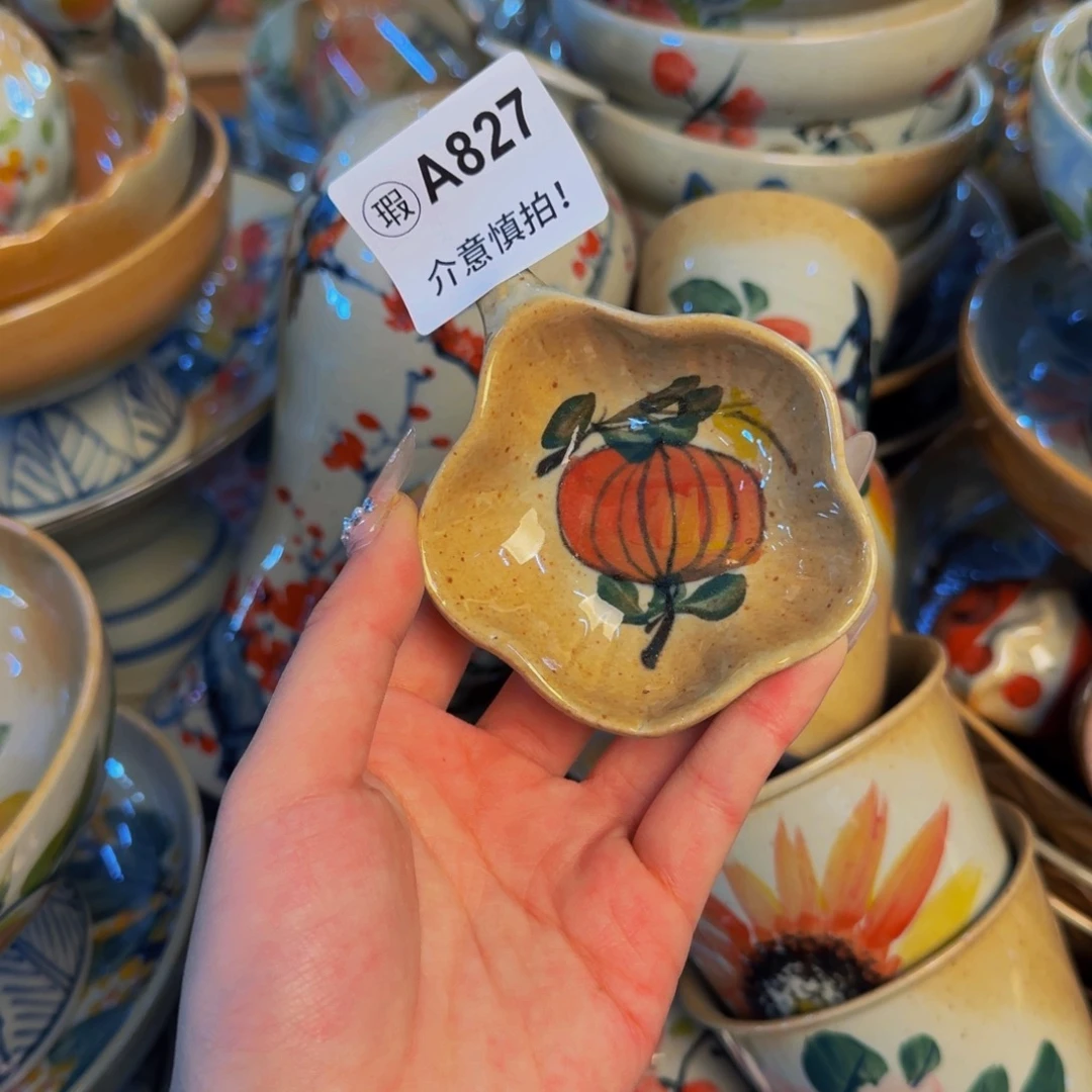 瓷片景德镇陶瓷手工手绘