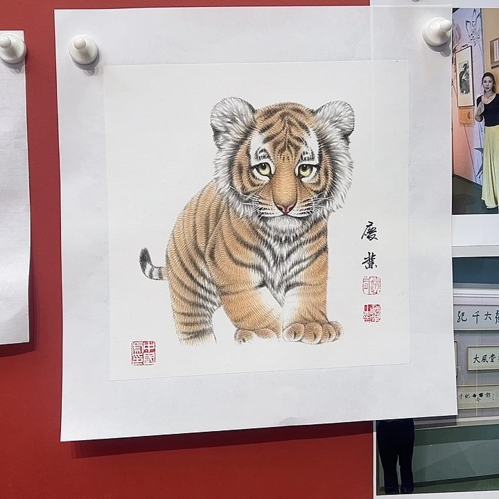 国画赵庆业老师国画作品月